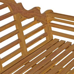 Silla de Jardín Tradicional de Teca Sólida, Cómoda, Resistente al Agua, Ecológica y Duradera, con Patas Tipo Sable, OEM - Product Image 4