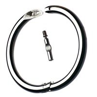 Anneaux de nez de bœuf en acier inoxydable réutilisables, robustes, classe II, modèle BNR-211, certifiés MOL pour l'utilisation vétérinaire et la traction du bétail