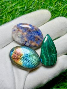Натуральные необработанные драгоценные камни MAHNAJ GEMS из Раджастхана, смешанные формы, 10-20 мм, для изготовления ювелирных изделий - Product Image 2