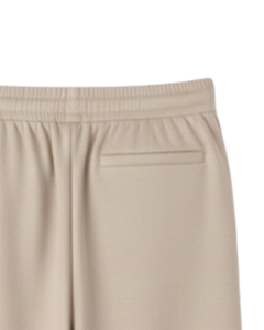 Custom Beige Wide Leg Sweatpants Women Elastic Waist <b>Drawstring</b> Lounge Pants Casual Loose Fit Custom Bulk Manufacturer Supply - Product Image 6