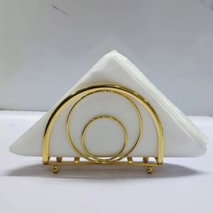 Contemporary Metal <b>Tissue</b> <b>Holder</b> Sleek Napkin Dispenser Modern Table Organizer for Home Office <b>Kitchen</b> Bathroom Space - Product Image 2