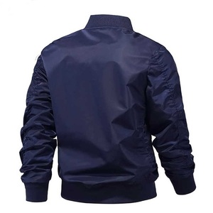 Chaqueta de Aviador de Cuero Genuino de Piel de Oveja para Hombre con Forro de Algodón, Diseño Clásico Personalizable para Invierno - Product Image 3