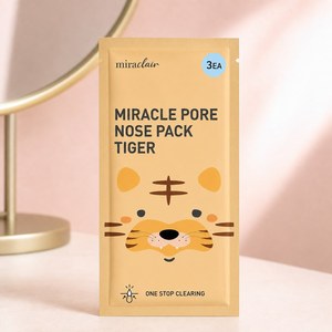 Tiras Nasales Coreanas Miracleare Miracle Pore Tiger, 3 Unidades - Product Image 3
