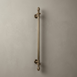 Manija de Puerta de Latón Sólido HI SAFE DDl5106 de 36 Pulgadas |   Manija de Entrada de Alta Resistencia con Acabado PVD Moderno para Puerta Principal de Hotel, para Exteriores - Product Image 2