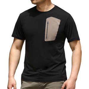 เสื้อยืดลำลองแบบยุทธวิธีสำหรับกิจกรรมกลางแจ้ง น้ำหนักเบา ระบายอากาศได้ดี ยางยืดแบบกดติด แห้งเร็ว คอกลม - Product Image 2