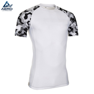 Camisetas de Compresión de Manga Corta para Entrenamiento de MMA, Diseño Sublimado, Ropa Deportiva Personalizada - Product Image 2