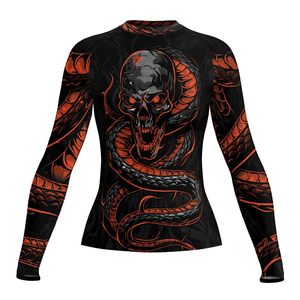 เสื้อแรชการ์ดแบบสั่งทำพิเศษ OEM สำหรับทุกเพศ UPF 50 ชุดออกกำลังกาย ระบายอากาศได้ดี ป้องกันการเกิดผื่น ผลิตจากโพลีเอสเตอร์ ขายส่ง ผลิตแบบ OEM ไม่ใช่เสื้อสำหรับกีฬาโนกิ - Product Image 1