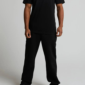 Pantalones Deportivos Casuales para Hombre con Bolsillos, Cintura Media, Pantalones de Chándal de Poliéster y Algodón, Pantalones Deportivos Rectos con Estampado - Product Image 4