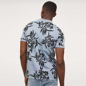 Polo personnalisé à manches courtes pour homme, 100% polyester, séchage rapide, t-shirt de golf pour homme - Product Image 3