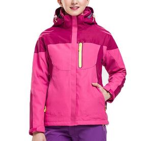 Veste softshell imperméable pour femme pour activités de plein air-randonnée tactique coupe-vent avec rembourrage en coton style bombardier - Product Image 6