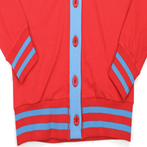 <b>Long</b> Sleeves College University Knitted <b>Cardigan</b> <b>Sweater</b> - Product Image 4