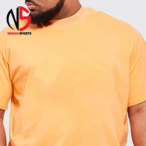 Camiseta de Alta Calidad, 100% Algodón, Ecológica, Estilo Hip Hop, Holgada, Talla Grande, Personalizada para Hombre, de Primera Calidad - Product Image 3