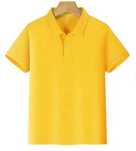 Camisetas Polo de Manga Corta para Niños, Tejido de Punto Sólido, Poliéster/Algodón, Logotipo OEM Impreso Personalizado, para Bebés Niños y Niñas - Product Image 3