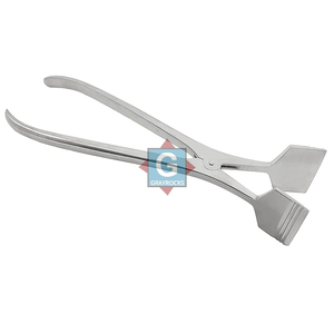 Épandeur à plâtre manuel en acier inoxydable gris HENNING 270 mm avec poignée confortable, instrument chirurgical C-Tick - Product Image 1