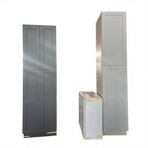 Solid Birch Wood Modern Kitchen <b>Cabinets</b> with Plywood Panels Multi-Functional Factory Direct Ready-to-Assemble Sets - Product Image 2