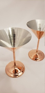 handcrafted luxury copper <b>goblet</b> fine handmade copper glass skilled artisan copper <b>goblet</b> detailed - Product Image 2