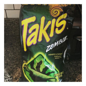 จำหน่ายขนมทาคิสแบบม้วนรสเผ็ดร้อนพริกและมะนาว และทาคิส บลูฮีทเปปเปอร์ รุ่นลิมิเต็ดเอดิชั่น รสซอมบี้ฮาบาเนโร - Product Image 6