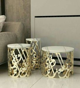 Metal <b>Side</b> <b>Table</b> Delivering Visual Harmony Through Balanced Proportions And Attractive Finish - Product Image 3