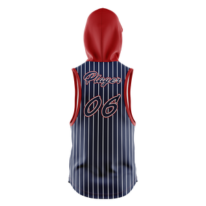 Hoodie sans manches en polaire pour homme, design uni, broderie, séchage rapide, respirant, pour l'hiver. - Product Image 4