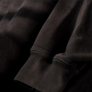 Sweat-shirts à capuche zippés effet délavé 370 grammes 100% Coton Uni Personnalisable Unisexe Coupe Classique Tricoté gaufré effet vieilli Respirant - Product Image 5