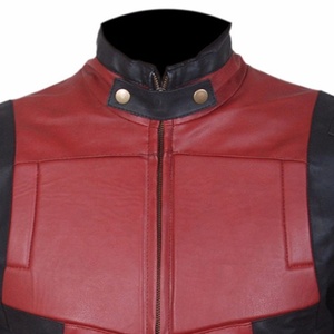 5KINGZ SPORTS Ryan Reynolds pour le film, moto, motard, cuir véritable, cuir de vache, coupe-vent, sportif, homme, cuir personnalisé OEM - Product Image 5