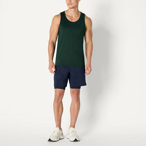 Débardeur de sport pour homme, mode été, sans manches, pour musculation, fitness et entraînement, avec emmanchures - Product Image 5