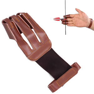 Guante de tiro con arco avanzado para arco recurvo, con articulaciones flexibles para una mejor sensibilidad y control sobre el lanzamiento de la cuerda - Product Image 5