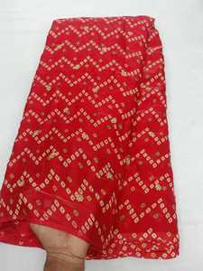 Space Silk <b>Fabric</b> with Bides Embroidery Work Soft Texture 44 Width 75gsm Heavyweight Material for Boutique Suits and Dresses - Product Image 3