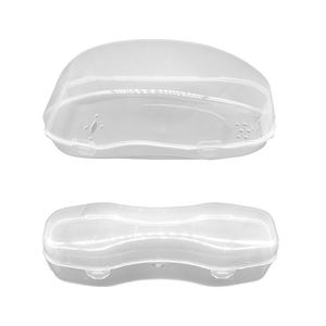 cheap Simple Style lightweight Solid Irregular Shape Hard Plastic Eyeglasses <b>Case</b> - Product Image 3