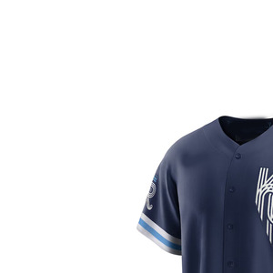 เสื้อเบสบอลดีไซน์ขายดี ผลิตจากโพลีเอสเตอร์ 100% เนื้อผ้าเบาสบาย ระบายอากาศได้ดี เหมาะสำหรับสวมใส่เป็นทีม - Product Image 6