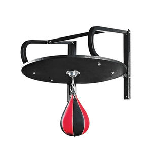 Sac de vitesse d'entraînement en cuir pour la boxe et le MMA, sac de frappe en forme de poire, ensemble d'entraînement multicolore en cuir PU - Product Image 2