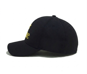 Wholesale Custom Embroidery Black Hot Pink Two Tone Hat <b>Women</b> Cotton Twill Mid Profile Structured 6 Panel Baseball <b>Cap</b> - Product Image 2