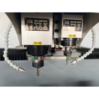 Ventes directes d'usine d'équipement en aluminium de perceuse et de fraiseuse CNC