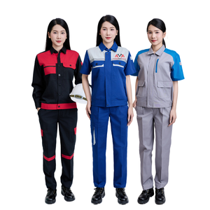 PRIX USINE Ensemble de vêtements de travail personnalisés à séchage rapide et anti-plis pour ouvriers d'usine et électriciens - Uniforme FMF OEM/ODM - Product Image 2