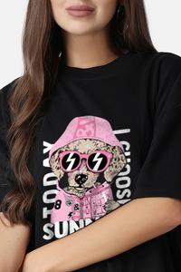 Oversized womens tshirt summer 190g spandex cotton trendy brand breathable short <b>rivet</b> high quality casual wear - Product Image 5
