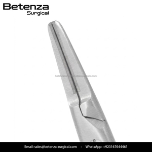 Porte-aiguille Diethrich TC de haute qualité avec mâchoires en carbure de tungstène 1,0 mm, instrument chirurgical en acier inoxydable 18 cm - Product Image 4