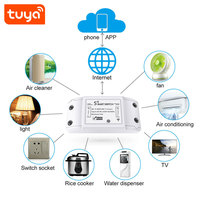 Module de relais intelligent Wi-Fi Tuya 1 canal, ignifuge, avec fonction de programmation, pour maison, hôtel, bureaux - Vente Flash PST-WF-S1