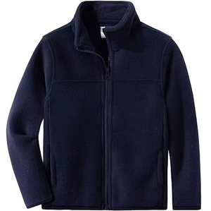 Hot Selling <b>Men</b> Customized Lightweight Zipper Closure Thin Fleece <b>Sherpa</b> Warm Winter <b>Jacket</b> Stand Collar Breathable Plus Size - Product Image 2