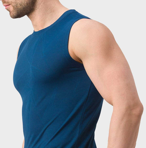 Débardeur décontracté pour homme, couleur unie, vêtement de fitness, respirant, débardeur de haute qualité pour homme - Product Image 3