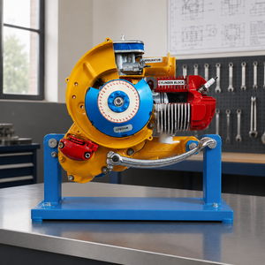 Motor de Gasolina de 2 Tiempos y un Solo Cilindro |   Demonstración de Motor Desmontado |   Equipo de Entrenamiento de Motores |   Modelo Educativo - Product Image 2