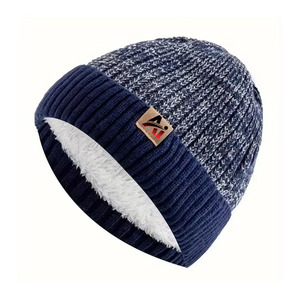 Gorro de Invierno de Mezcla de Lana de Súper Calidad al por Mayor, con Logotipo Personalizado Impreso, Transpirable e Impermeable - Product Image 3