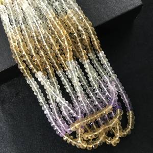 Cuentas Redondas Facetadas Sueltas Semipreciosas 100% Naturales con Certificación IGI, 6-6.5mm, Grado AA, Multicolor, Piedras Naturales, Gemas Fire Vivaaz - Product Image 3