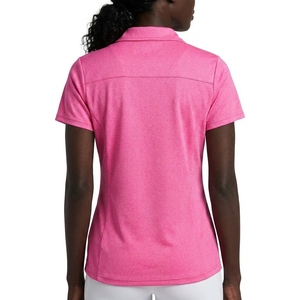 Camiseta Polo de Manga Corta con Cuello en V Abierto, Ajustada, Transpirable, de Secado Rápido, para Deportes, Golf, Tenis, Fabricante OEM/ODM Personalizado - Product Image 2