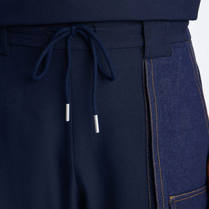 Wholesale Knee Length Straight Loose High Street Wear Shorts Men Denim Short Pants Male Casual Custom Denim Shorts For Men - Product Image 6