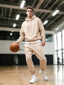 Ensemble de survêtement de course personnalisé pour homme, deux pièces, léger, pour l'entraînement et le sport - Product Image 2