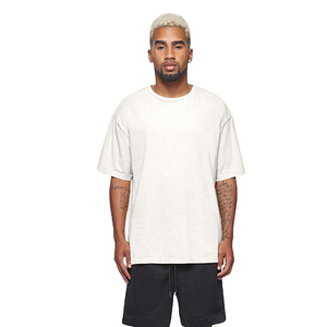 Camiseta de Hombre con Estampado Personalizado, 100% Algodón Lavado con Ácido, Estilo Urbano, Transpirable, de Secado Rápido, Cuello Redondo, Corte Regular - Product Image 6