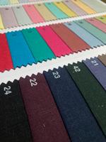 Tissu en toile robuste et résistant à l'abrasion pour chemises, 60 fils, unis, pour filles et garçons