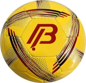Ballon de football personnalisé en cuir synthétique PU PVC, taille 5, cousu à la machine par Bulkbear International - Product Image 1