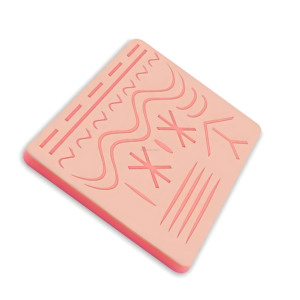 Tapis d'entraînement vétérinaire ultra-réutilisable pour étudiants, 27 modèles de sutures pré-découpées pour la pratique, instrument vétérinaire, fournisseur en gros de premier plan - Product Image 6