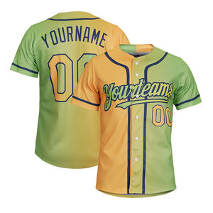 เสื้อเบสบอลน้ำหนักเบา ผ้าตาข่าย ติดกระดุมด้านหน้า สำหรับฝึกซ้อมกีฬาในสโมสร และสวมใส่กลางแจ้ง ชุดแฟนคลับ ใช้ได้ทุกวัน - Product Image 1